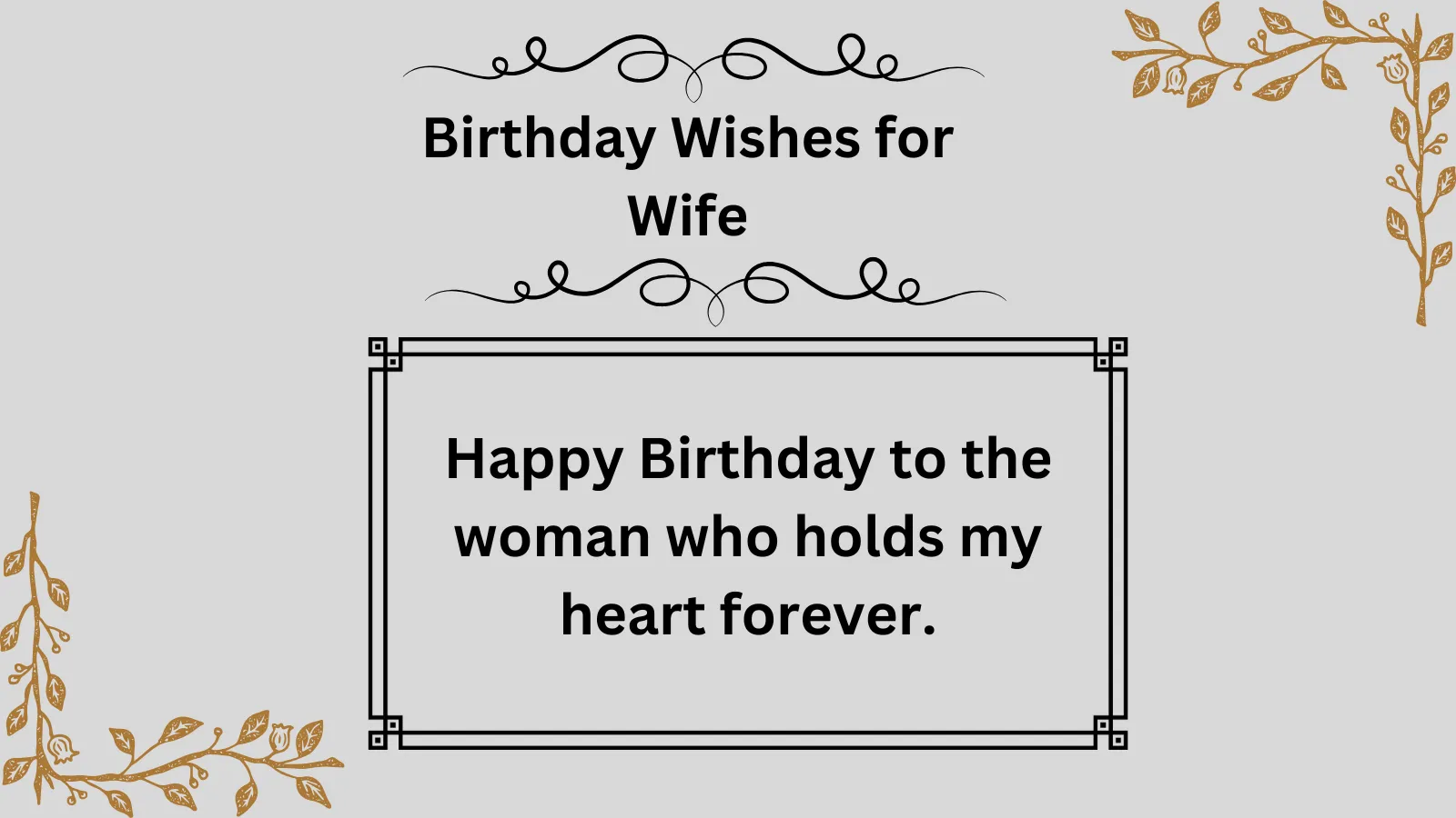 Birthday Wishes for Wife