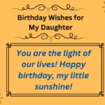 170+Unique Birthday Wishes for Daughter from Mom