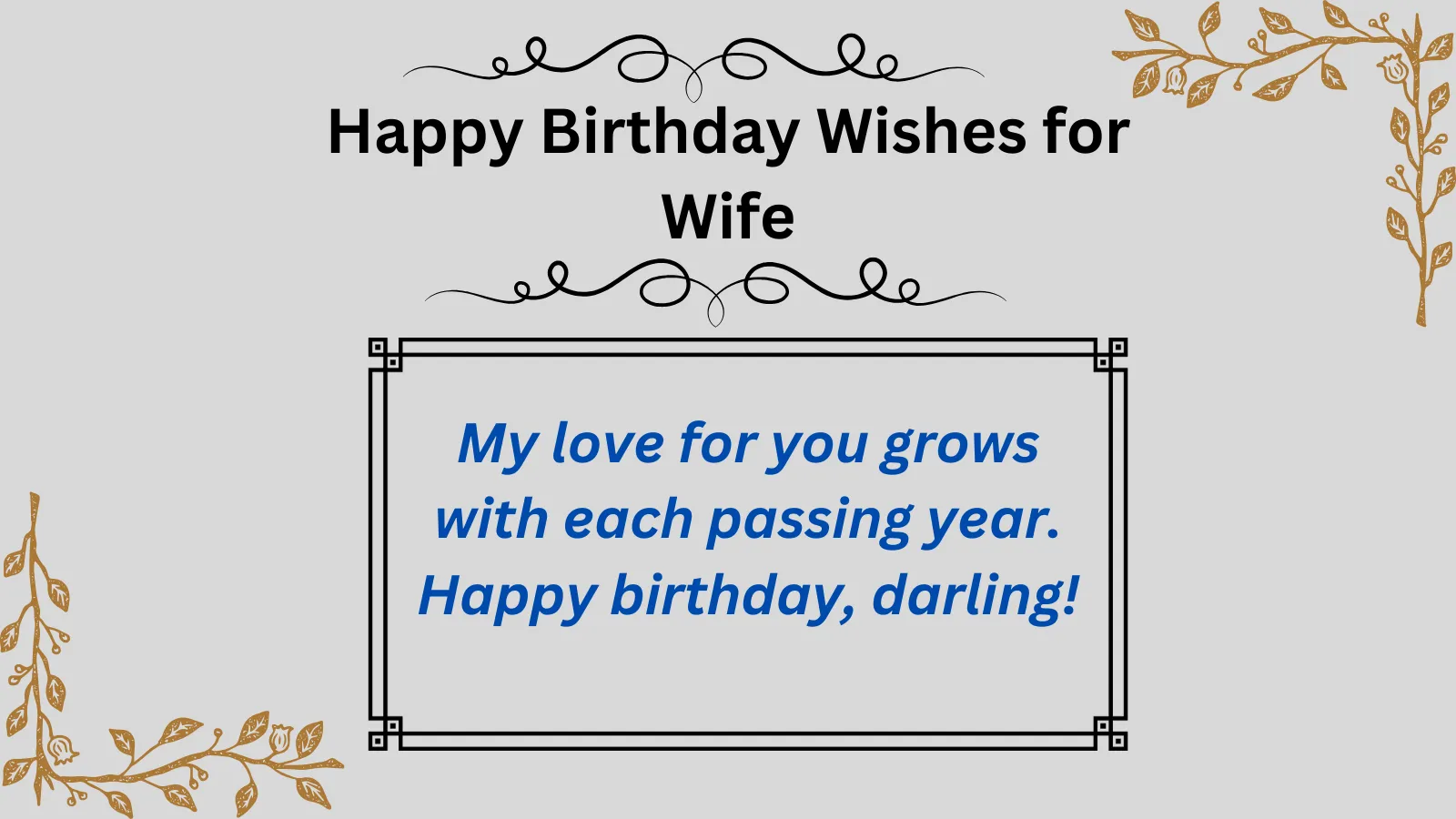 Read more about the article Best Birthday Wishes for Your Wife – Sweet, Romantic & Funny Messages