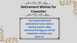 Read more about the article Retirement Wishes for Coworker – Heartfelt Messages to Say Goodbye 🎉