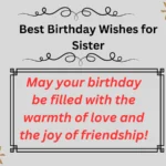 Thank You for the Birthday Wishes