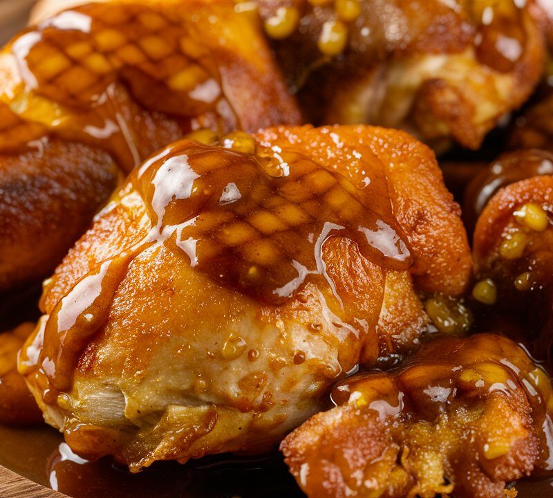 Sweet and Spicy Honey Pepper Chicken