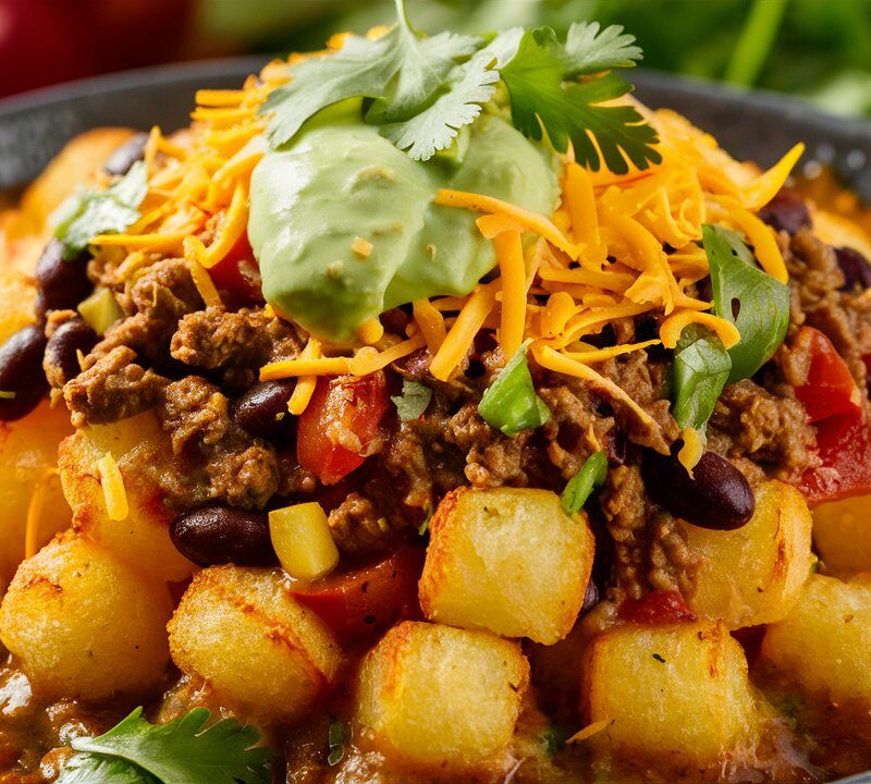 Mexican Tater Tot Casserole Recipe