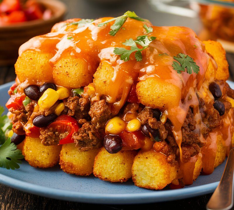 Mexican Tater Tot Casserole Recipe