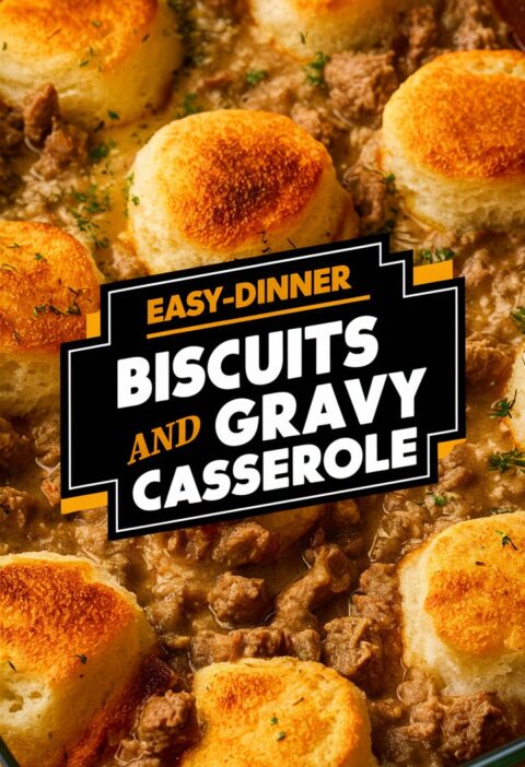 Biscuits and Gravy Casserole