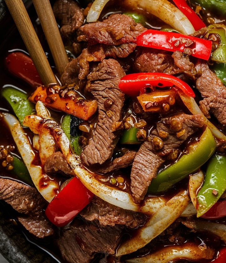 Beef Stir Fry with Rice
