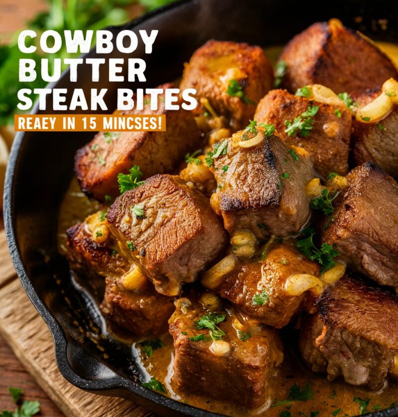 Smothered Steak Bites