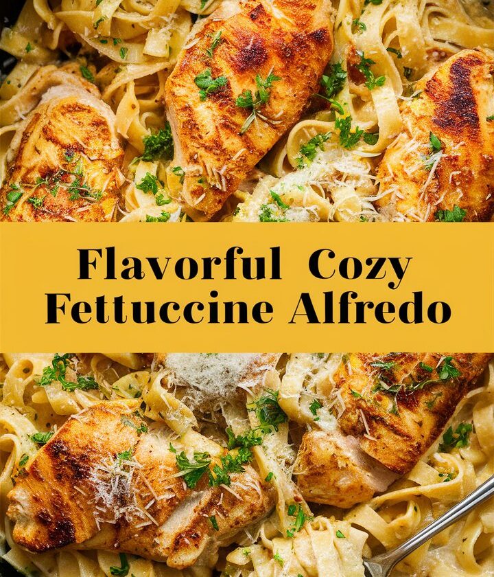 Spicy Cajun Chicken Fettuccine