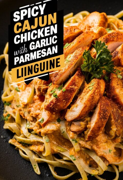 Spicy Cajun Chicken Linguine