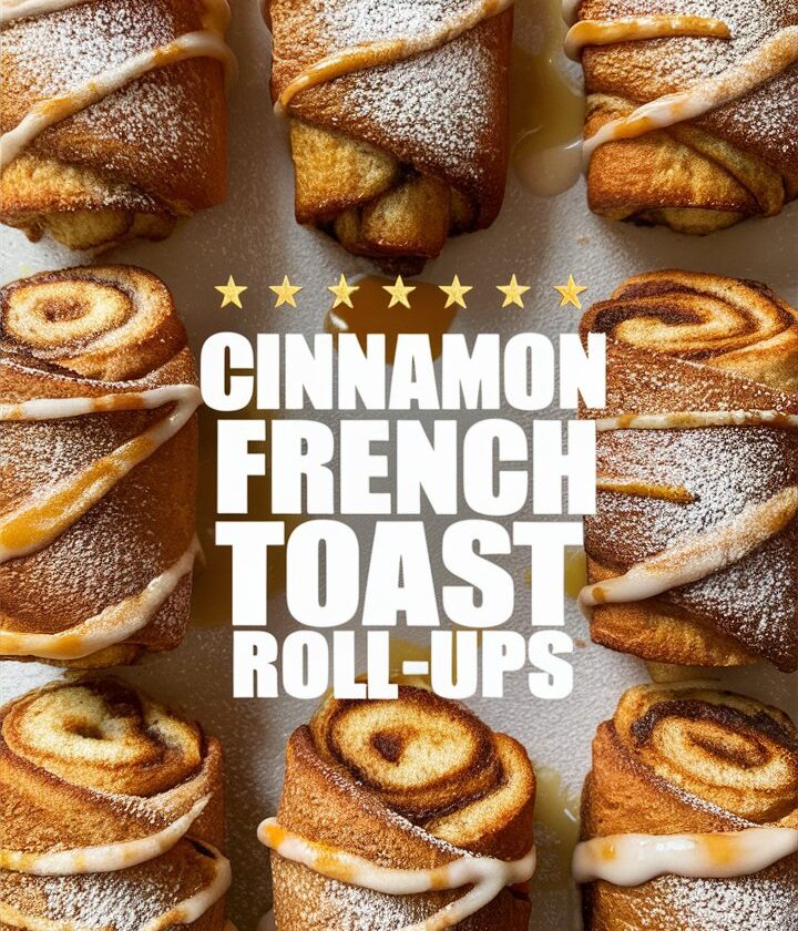 Cinnamon Sugar French Toast Roll-Ups