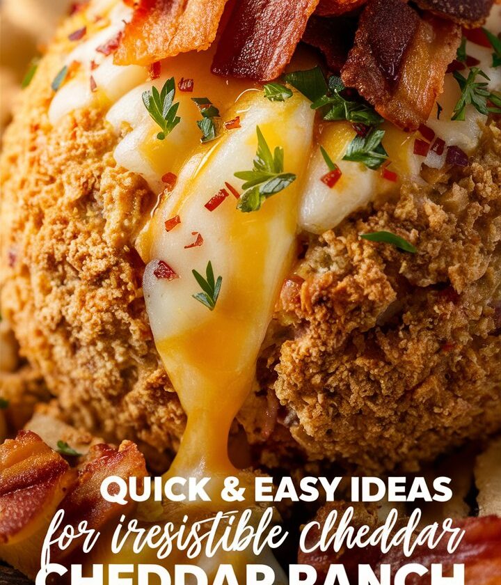 Irresistible Cheddar Ranch Cheese Ball Recipe