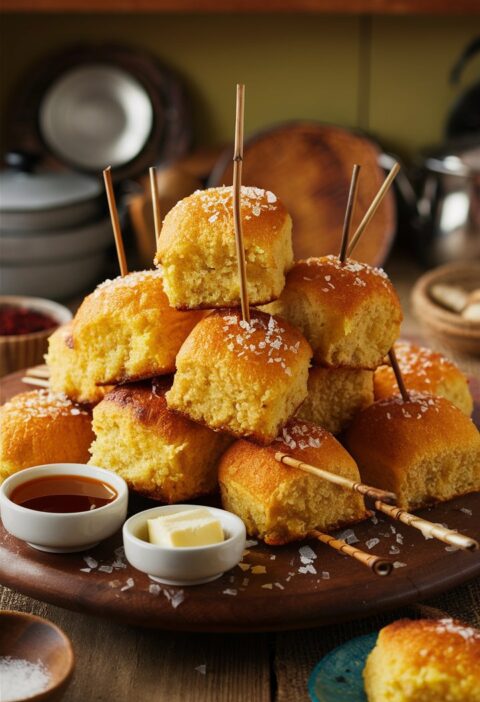 Southern Cornbread Poppers Recipe