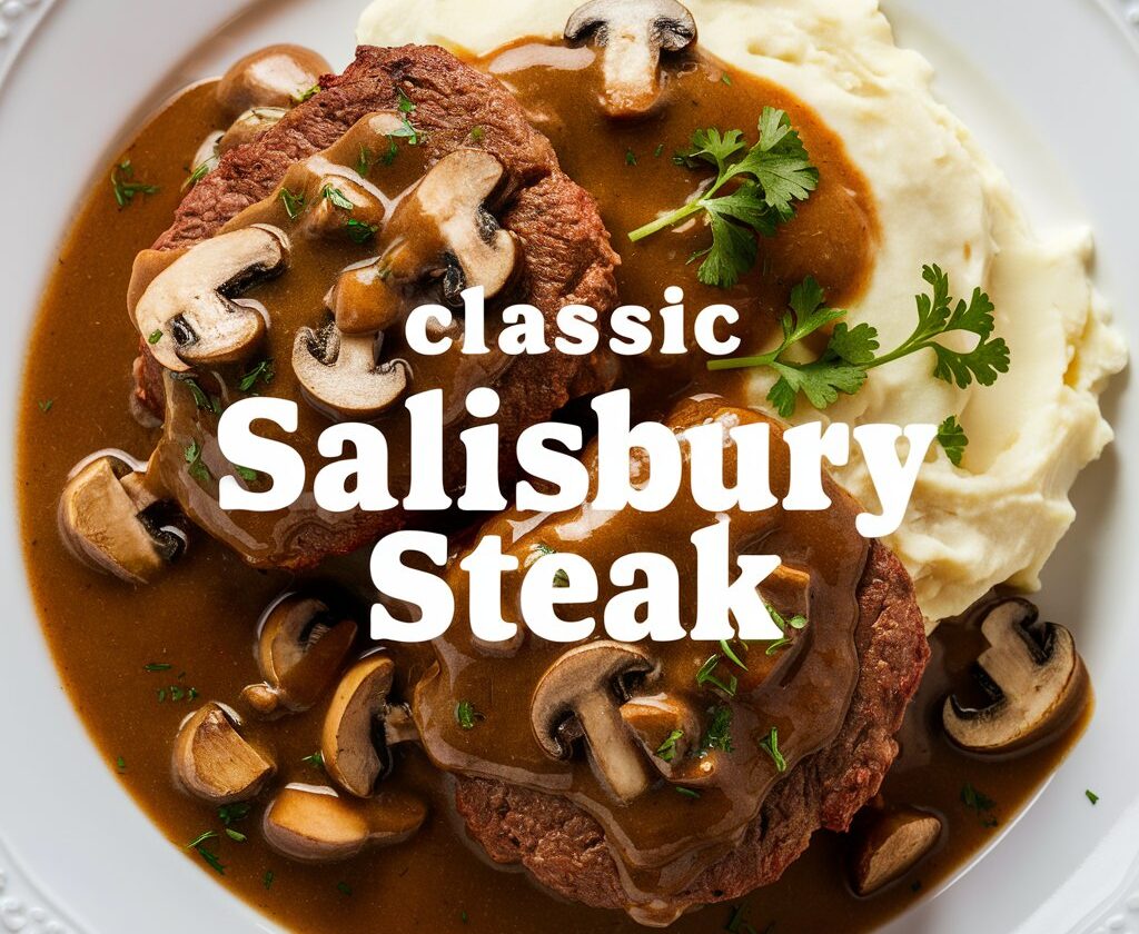 Salisbury Steak with Mushroom Gravy