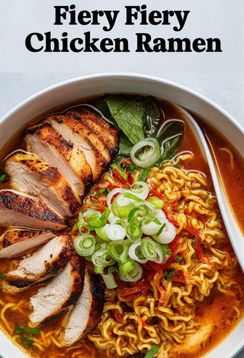 Fiery Chicken Ramen