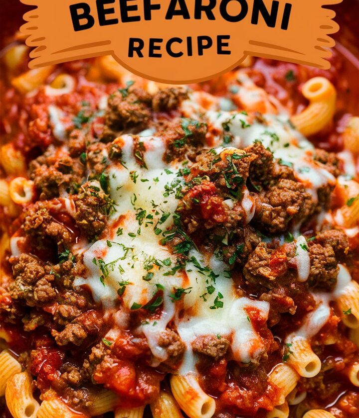 Easy Homemade Beefaroni