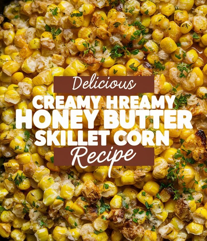 Easy Honey Butter Skillet Corn Recipe