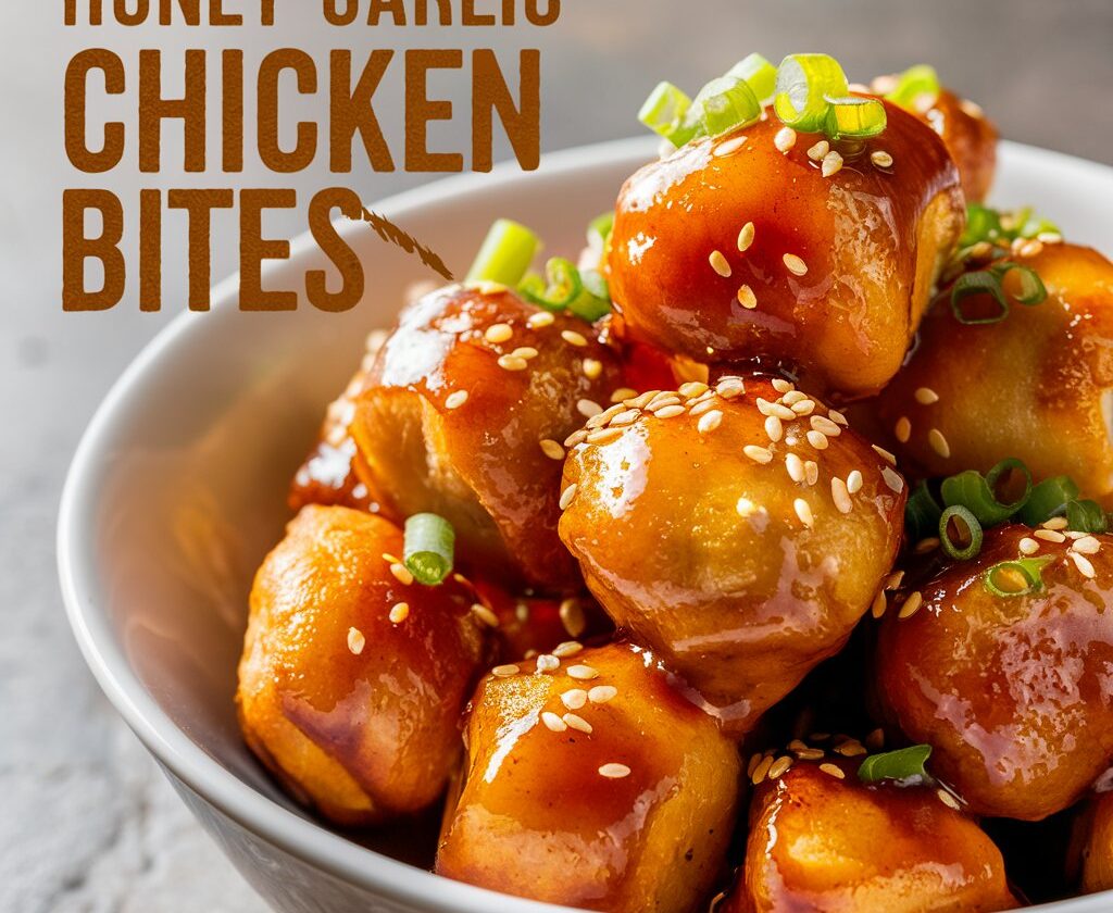 Easy Crispy Honey Chicken Bites
