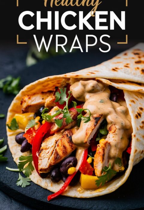 Southwest Grilled Chicken Wraps Recipe