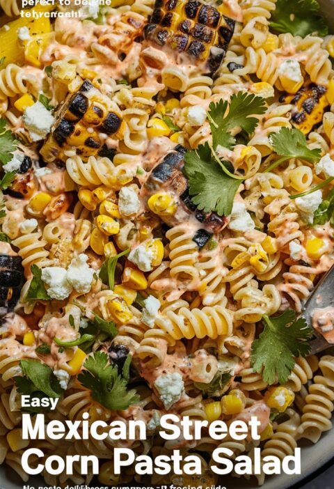 Mexican Street Corn Pasta Salad