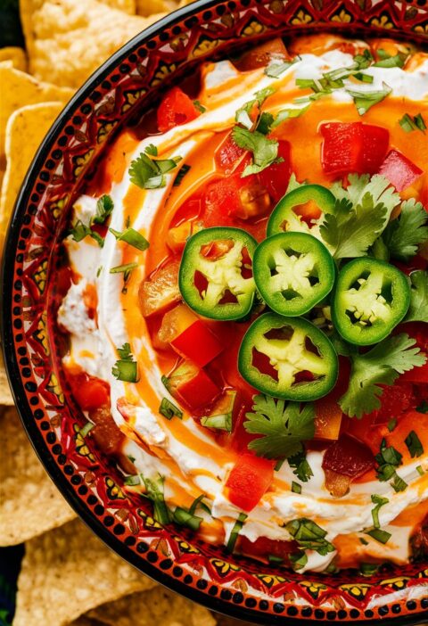 Creamy Boat Dip (Rotel Ranch Dip)